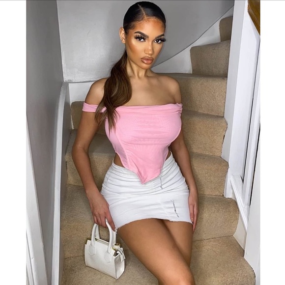 Pink Tigermist top - Picture 3 of 5